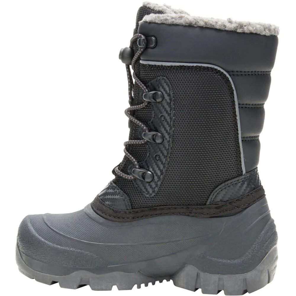 NWT Kamik Kids' Luke 3 Winter Boots – Black – Size 6 Big Kid
